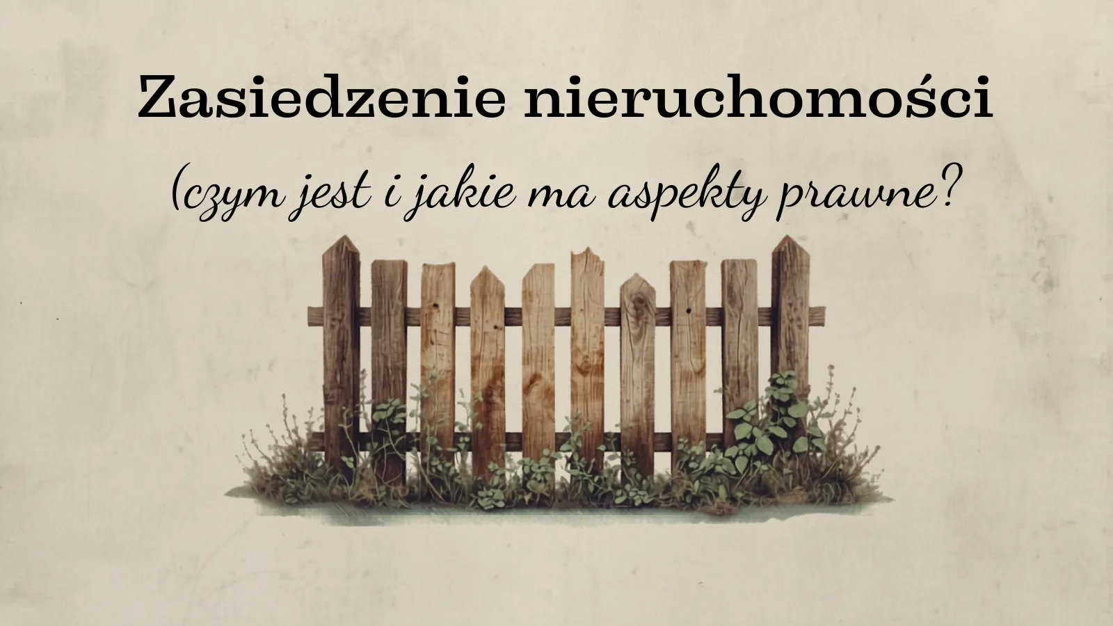 Zasiedzenie nieruchomości – czym jest i jakie ma aspekty prawne? Zasiedzenie nieruchomości – czym jest i jakie ma aspekty prawne?